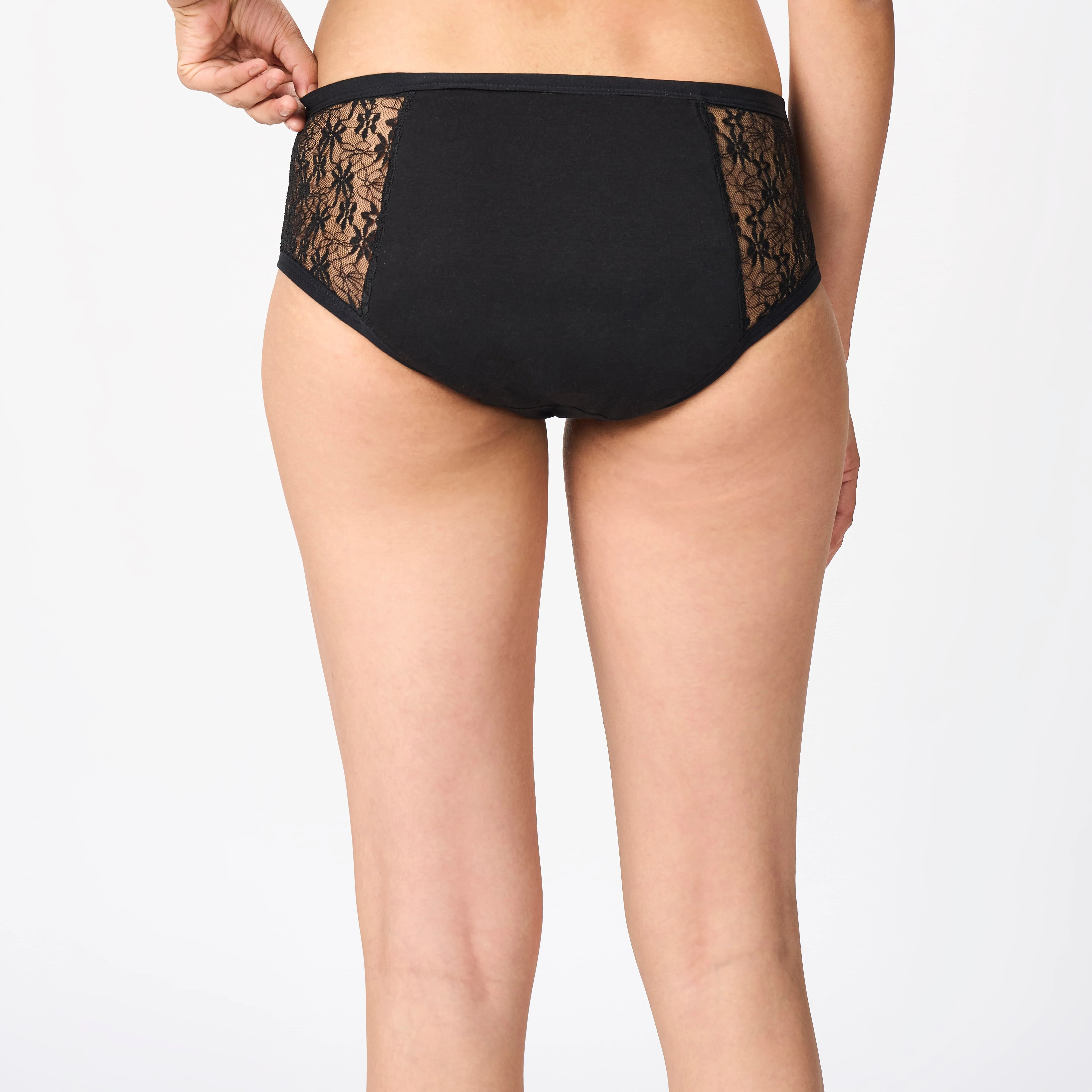 Healthfab® GoPadFree Heavy Reusable Lace Period Panty - Image 4