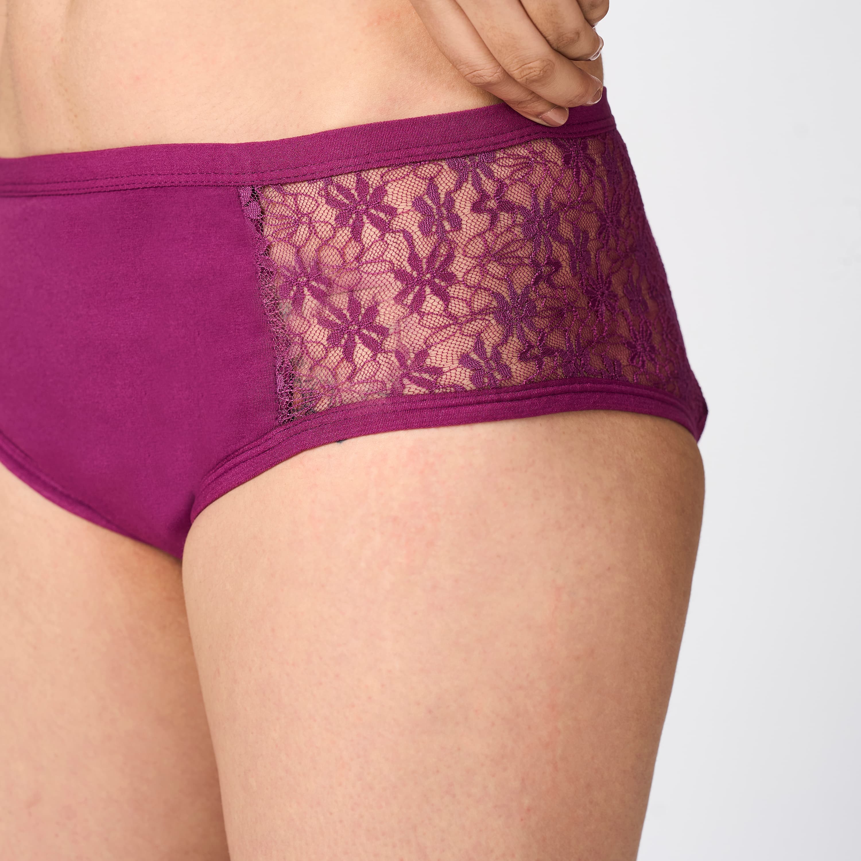 Healthfab® GoPadFree Heavy Reusable Lace Period Panty - Image 6